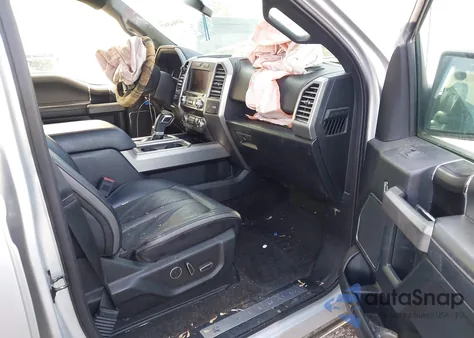 2019 Ford F-150 Platinum z USA, uszkodzony, nr VIN 1FTFW1E48KFD43746